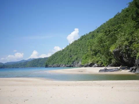 Mountainside Beach Stock Photos