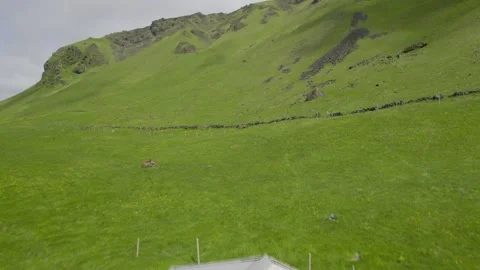 Mountainside Iceland Video stock 230902452