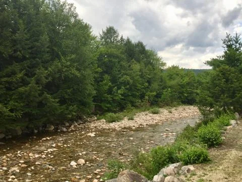 Mountainside River Stock Photos