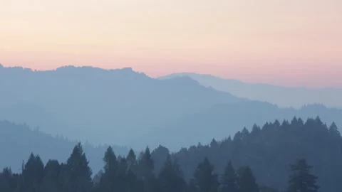 A MOUNTAINSIDE Sunset, (HD 24p) Stock Footage 272171874