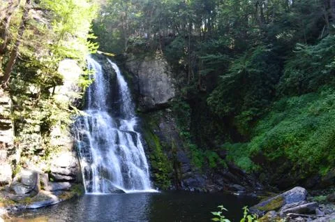 Mountainside Waterfall Photos