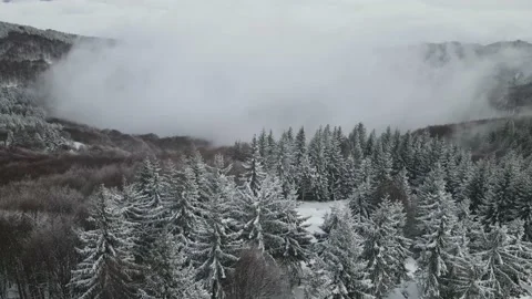 Mountains,snow, nature, drone Stock Footage 169924524