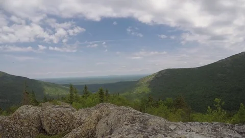 Mountaintop time lapse Stock Footage 78736423