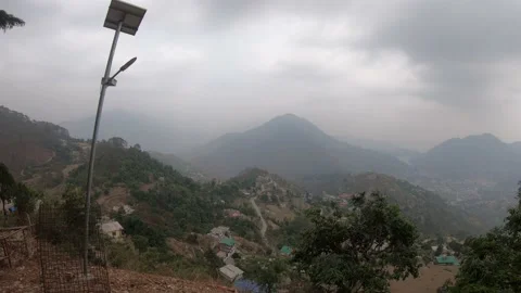 Mountan aerial view Stock Footage 191394338