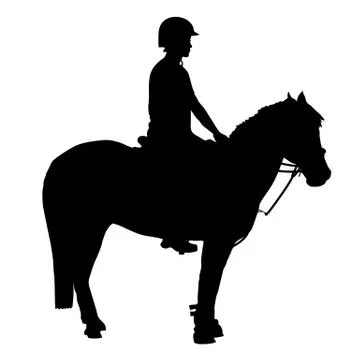 Mounted Games Pony Stock Illustration