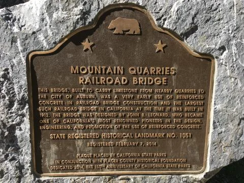 Mountian Quarries Bridge Stock Photos