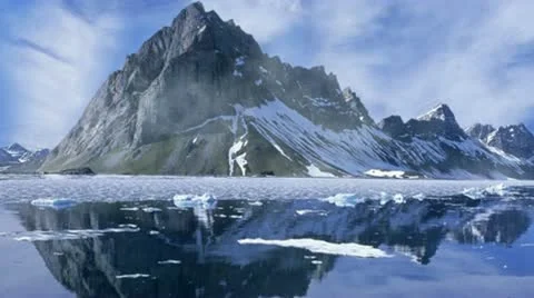 Mountian Scene in 3D Layers Stock After Effects