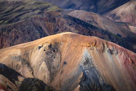 Mountians in Iceland Stock Photos