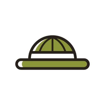 A Mounties Hat Illustration Stock-Illustration