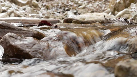 Mountin clear spring Stock Footage 146776985