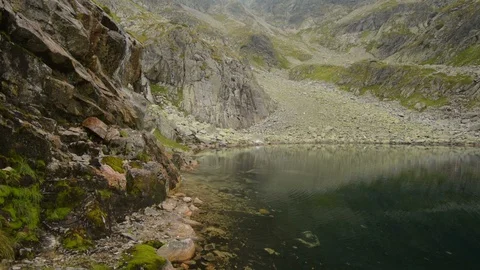 Mountin Lake in the Tatra Stock Footage 94120188