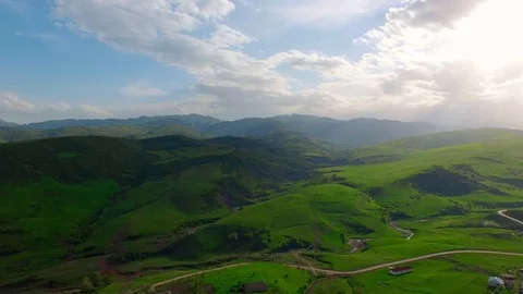 Mountin Village Stock Footage 81322193