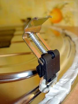 Mounting Bracket Designed for Securing a Kitchen Sink to the Countertop Stock Photos