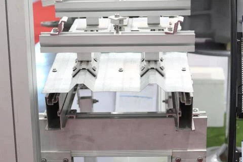 Mounting Clamp of Solar panel ; Stock Photos