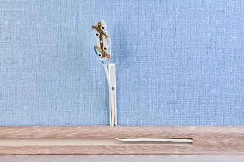 Mounting euro wall plug socket. Stock Photos