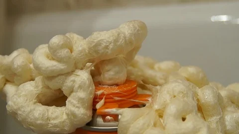 Mounting foam. Polyurethane foam Stock Footage 83648609