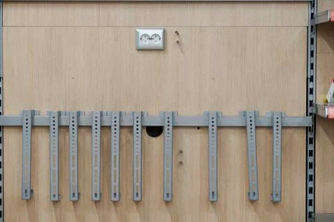 Mounting sockets, Install AC outlets with screwdriver Stock Photos