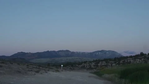 Mountins at sunset Stock-Footage 164657493