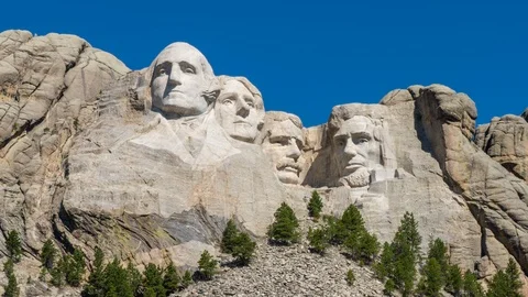 MountRushmore Timelapse Stock Footage 112306739