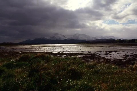 Mourne Mountains Foto stock
