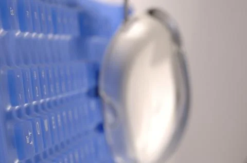 Mouse and computer keyboard Stock Photos