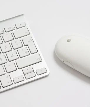 Mouse and keyboard Stock Photos