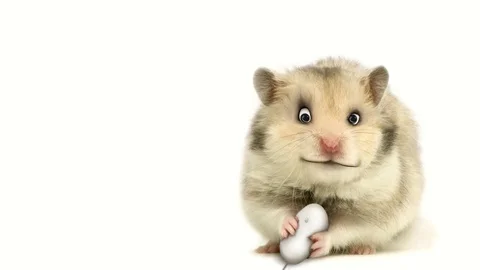 MOUSE IN ANIMATION FOR BACKGROUND Stock Footage 120429331