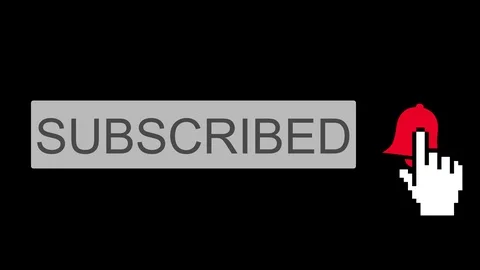 Mouse arrow click on subscribe button an... | Stock Video | Pond5