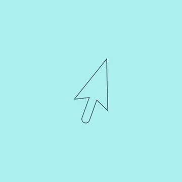 Mouse arrow cursor icon - illustration イラスト素材
