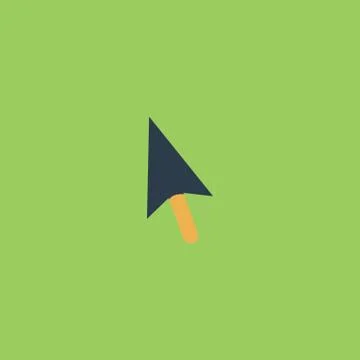 Mouse arrow cursor icon - illustration 스톡 일러스트