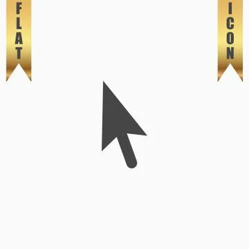 Mouse arrow cursor icon - illustration Ilustración de archivo