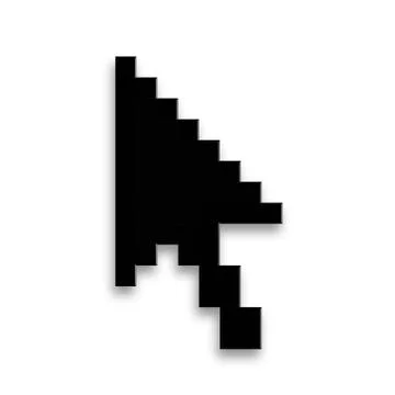 Mouse Arrow Cursor Illustrazione stock