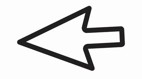 Mouse arrow icon Illustrazione stock