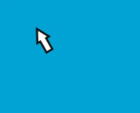 Mouse arrow pointer Stock Photos