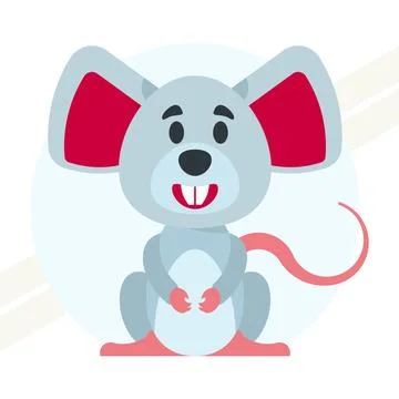 Mouse-baby Stock Illustration
