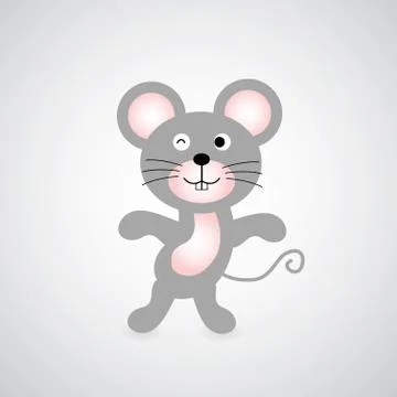 Mouse cartoon Stock Illustration