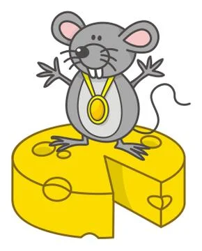 Mouse Champion Stock Illustration