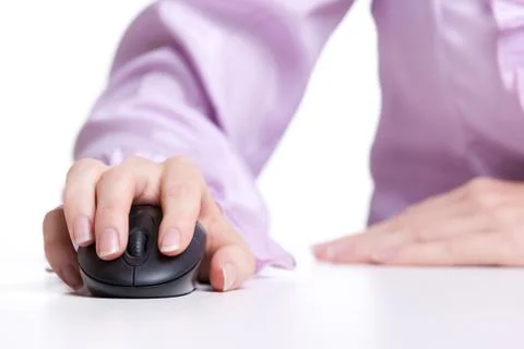 Mouse click Stock Photos