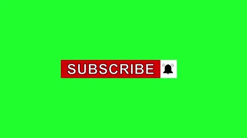 Mouse click on subscribe button and bell... | Stock Video | Pond5