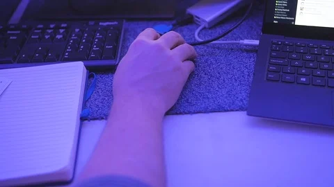 Mouse Clicking 1 Stock Footage 101345614