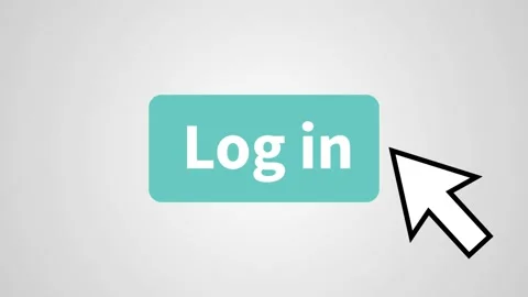 Mouse Clicking on log in Button Background. Stock Footage 147031465