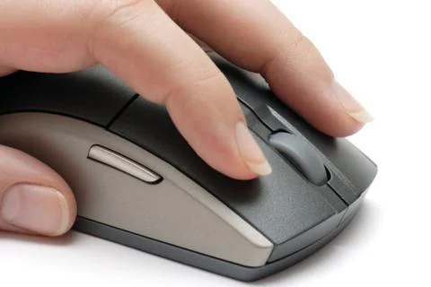 Mouse Clicking Stock Photos