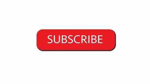 Mouse Clicking a Subscribe Button with a White Background. Stock Footage 127099145