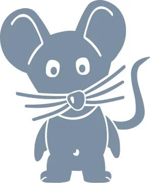 Mouse comic Stock Illustration
