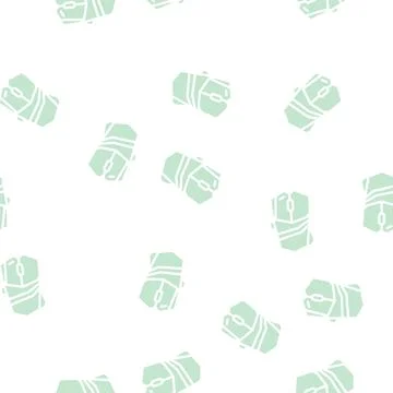 Mouse computer device glyph vector seamless pattern Stock Illustration