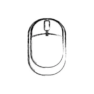 Mouse computer device 스톡 일러스트