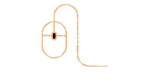 Mouse from computer Icon for Education and E-learning Stock Footage 149871691