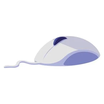 Mouse computer isolated icon 스톡 일러스트