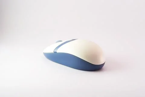 Mouse computer in studio light Stock Photos