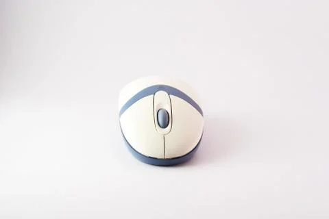 Mouse computer in studio light Foto stock